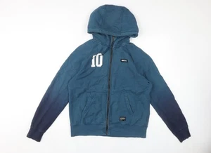 Sudadera con capucha azul cremallera completa Nike para hombre M - Imagen 1 de 12