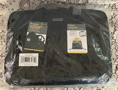 TARGUS Corporate Traveler 16" Ultra Lite Computadora Portátil Estuche Safeport Nuevo Con Etiquetas Foto 1 de 4