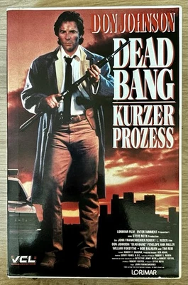 VHS Dead Bang - Kurzer Prozess (1989) - Großbox VCL Video - Don Johnson - Bild 1 von 4