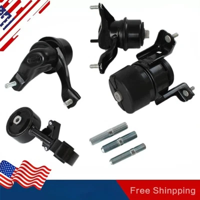 4pcs Engine Motor & Trans Mount Set For 2002-2006 Toyota Camry 2.4L Auto Trans - Image 1 of 4