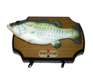 Big Mouth Billy Bass 1999 Vintage Singing Fish Wandhalterung oder Hang Motion N Press - Bild 1 von 11
