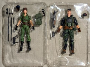 Modellino G I Joe C S Lady Jaye e Flint - Foto 1 di 15