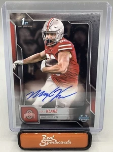 2025 Bowman Chrome University Max Klare #BCA-MKL Variation Auto - Picture 1 of 2