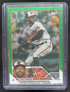 2023 Topps Update Dillon Tate Green Foil 110/499 #US219 Baltimore Orioles - Bild 1 von 10