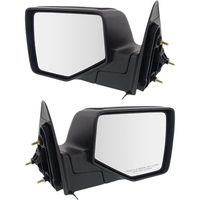 Manual Mirror Set Of 2 For 06-11 Ford Ranger With 2 Caps Chrome OE Replacement - Image 1 of 4