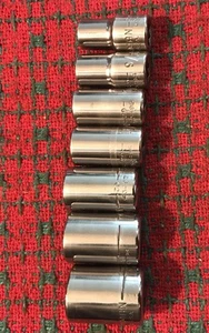 Vintage Craftsman 1/4" Drive Socket Set  Made in USA 🇺🇸 6pt - Bild 1 von 7