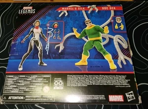 Marvel Legends Spider-Man 60th Anniversary Silk & Doc Ock 2-Pack Open Box - Bild 1 von 4