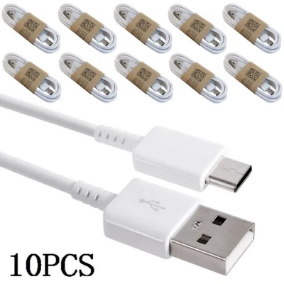 10 PACOTES Cabo Micro USB Cabo Carregador a Granel Para Android Samsung Moto HTC LG - Imagem 1 de 4