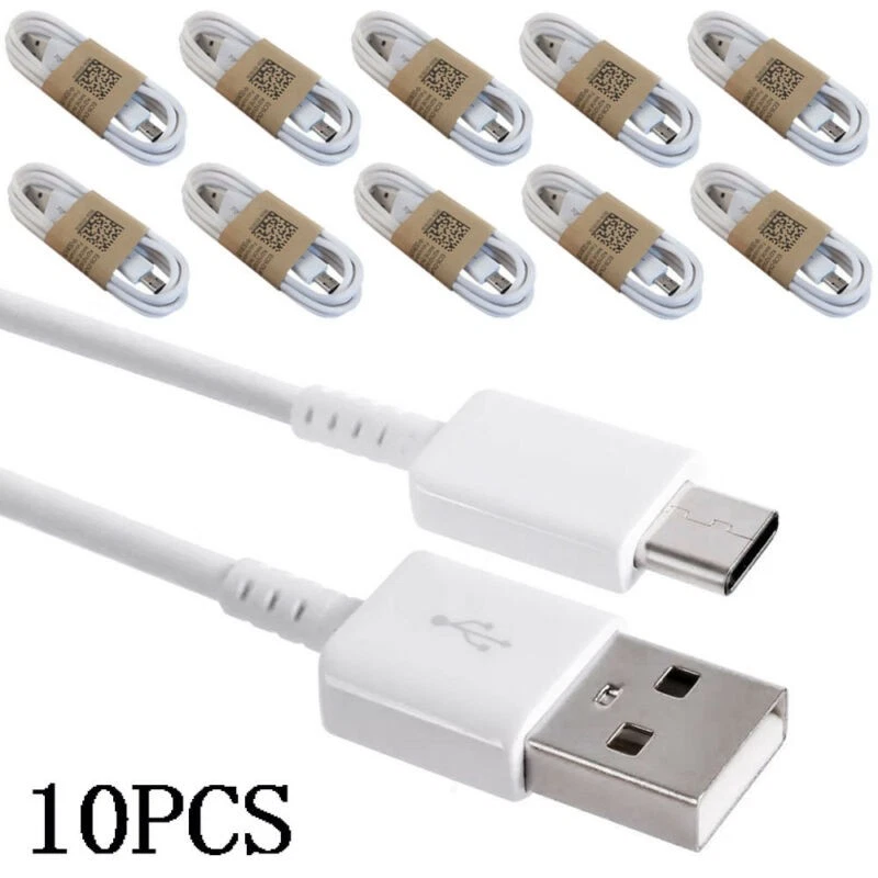 10 PACK Micro USB Cable Charger Cord Bulk For Android Samsung Moto HTC LG - Image 1 of 4