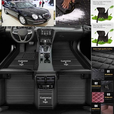 For Kia Amanti Car Floor Mats Custom Luxury Front & Rear Auto Carpets Liners - Изображение 1 из 4