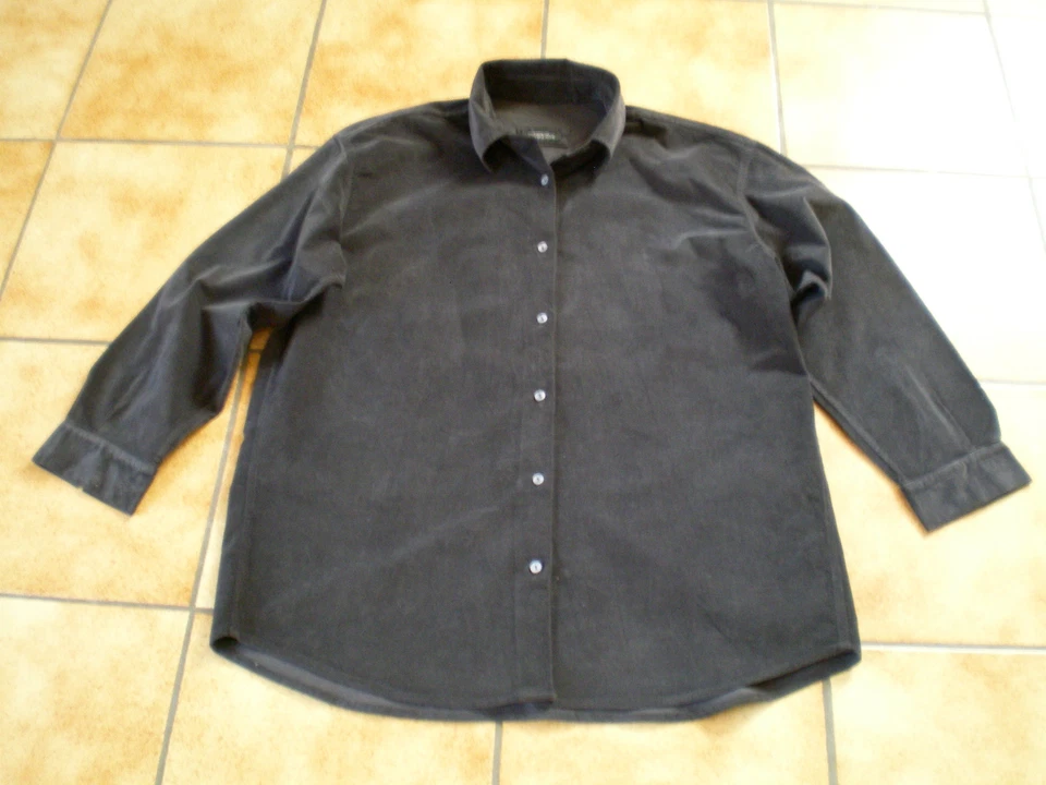 ELEMENTE CLEMENTE Bluse/Blusenjacke im Rundholz Stoffbeutel,Gr.L,groß,Lagenlook  - Bild 1 von 4