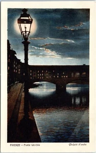 Firenze - Ponte Vecchio, Florence, Italy Art Postcard - Picture 1 of 2