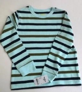 Neu mit Etikett - OSHKOSH - Junge - gestreiftes Langarm-Baumwoll-T-Shirt - Größe 5 - Bild 1 von 2