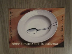 Kirsten Klöckner original Autogramm auf Kunstpostkarte / T1 - Picture 1 of 2