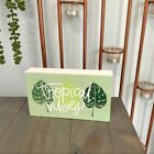 Pen & Paint Hobby Lobby Tropical Vibes Wooden Sign Multicolored Table or Hanging