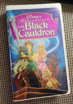 the black cauldron vhs movie - Image 1 of 3