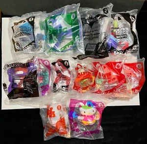 Happy Meal Beanie Babies Lote de 12 - 2011 - 2017, Hello Kitty, Bob Esponja, etc. - Imagen 1 de 1