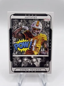 2023 Sage Artistry Football Cedric Tillman #31 Rookie Card RC Cleveland Browns - Picture 1 of 2
