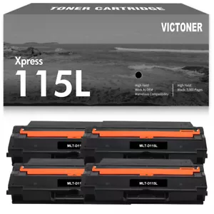Paquete de 1-4 cartuchos de tóner MLT-D115L para SAMSUNG 115L Xpress SL-M2830DW SL-M2880FW - Imagen 1 de 12