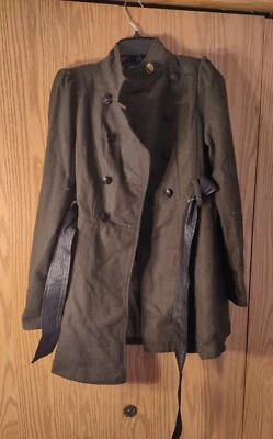 Double Zero Jacket Women’s M Size Olive Sleeve Long Coat - Image 1 of 3