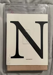 New StampinUp Large Monogram N Stamp Unmounted - Picture 1 of 4
