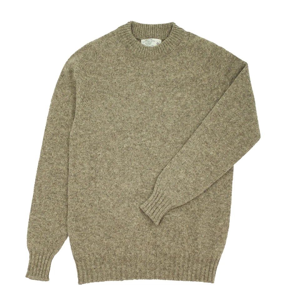 Modern Fit Shetland Crew Neck Jumper - Image 1 of 1