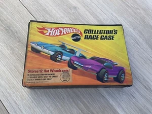 Estuche de carreras Hot Wheels Collectors 1969 vintage 12 espacios para autos Redline PEGATINA DE VENTAS - Imagen 1 de 12