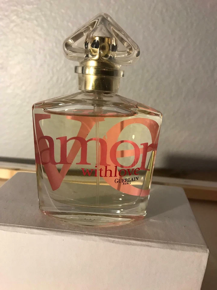 AMOUR WITH LOVE BY GUERLAIN EAU DE TOILETTE SPRAY NEW Perfume 1.7 FL OZ / 1.6oz - Image 1 of 1