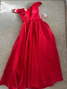 Stacees Red Prom Dress Size 4 Free Shipping!! - Picture 1 of 4