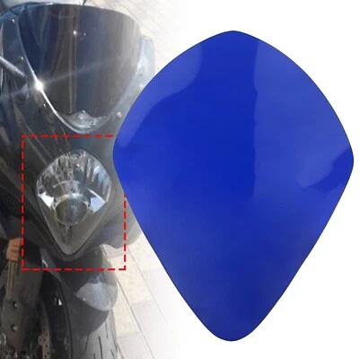 Fit For Suzuki GSXR1000 2007-2008 Front Headlight Lens Guard Protector Blue - Image 1 of 4