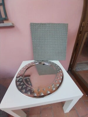 Alessi KK23 - Vassoio rotondo con bordo traforato in acciaio inossidabile - Immagine 1 di 4