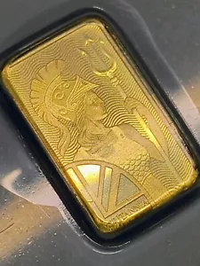 1 Gram Solid 24ct Gold Bar 999.9 Pure Fine Bullion Royal Mint COA Sealed - Picture 1 of 12