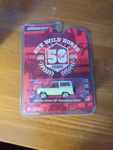 Greenlight Collectibles 1966 Ford Bronco 50th Anniversary Edition Yellow...