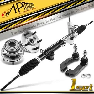 5Pcs Rack and Pinion Hub Bearing Tie Rod End Kit for Jeep Liberty 2002-2005 2.4L - Picture 1 of 10