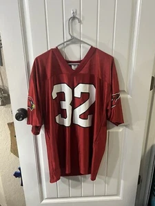 NFL Players Inc Edgerrin James #32 Arizona Cardinals Jersey Large Red Nice - Bild 1 von 4