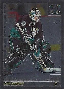 Guy Hebert #38 2000-01 Topps Chrome Anaheim Mighty Ducks Hockey - Image 1 of 2