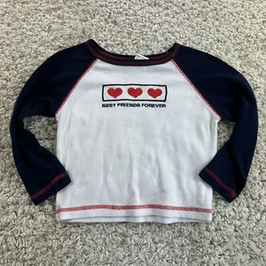 Vintage 90s New Legends Toddler Girls Size 4 Long Sleeve Best Friends - Picture 1 of 6