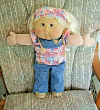 Cabbage Patch Kids Brown Hair In Vintage Cabbage Patch Dolls Pre