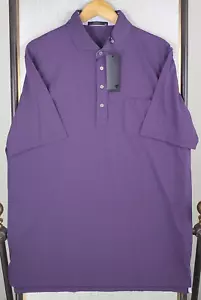 GREYSON NEW $110 Size XL Mens Polo Shirt Cutaway Performance Cotton Golf Purple - Picture 1 of 14