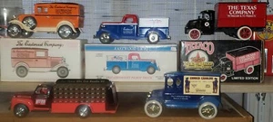 5 DIECAST VINTAGE ERTL WORK TRUCKS EASTWOOD COMPANY TEXAS COMPANY AND MORE! - Picture 1 of 9