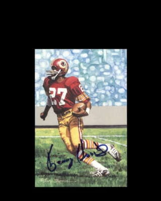 Tarjeta artística firmada por Ken Houston PSA ADN línea de gol autógrafo GLAC Foto 1 de 3