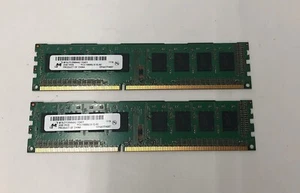 Micron 4GB (2x 2GB) MT8JTF25664AZ-1G4D1 1Rx8 PC3-10600U Desktop RAM - Picture 1 of 3