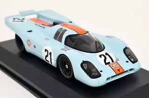 Atlas 1/43 - Porsche 917K #21 Le Mans 1970 Gulf Diecast Scale Model Car - Picture 1 of 6