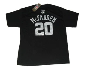 Darren McFadden Oakland Raiders Vintage Kids Youth T-shirt Sz Large New Tags Nfl - Picture 1 of 3