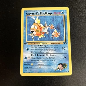 Giovanni's Magikarp 73/132 1st Edition Gym Challenge 2000 Mint - Picture 1 of 3