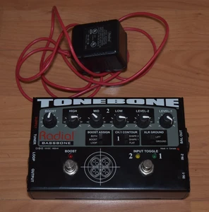 RADIAL ENGINEERING TONEBONE BASSBONE W/ POWER SUPPLY - Picture 1 of 6