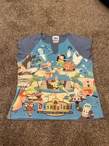Camiseta Top Disneyland 2005 50 Aniversario Mujer Grande Manga Corta Y2K - Imagen 1 de 4
