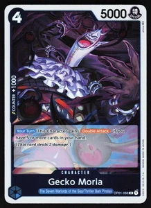 Gecko Moria OP01-068 One Piece TCG Foil R NM - Picture 1 of 2
