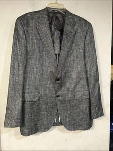 DANIEL CREMIEUX Blazer 2-Button SUIT JACKET Loro Piana GRAY, Sz 44 R* - Picture 1 of 7