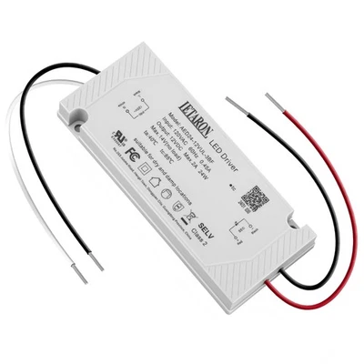 LEDXLIRBH 24W 12V LED Driver AC 120V to DC 12V Transformer 2A Power Supply Us... - Image 1 of 4